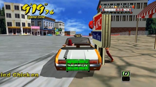nullDC Emulator 1.0.4 | Crazy Taxi [1080p HD] | Sega Dreamcast смотреть онлайн