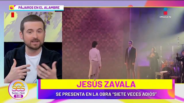 Jesús Zavala nos invita a la obra 'Siete Veces Adiós: Él y él' | Sale el Sol смотреть онлайн