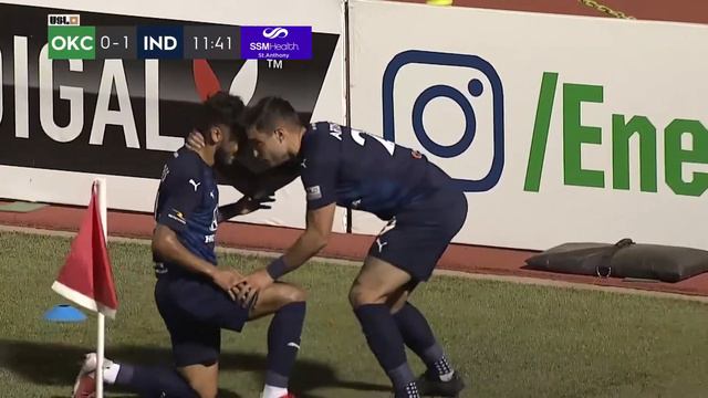 Manuel Arteaga with a Goal vs. OKC Energy FC смотреть онлайн
