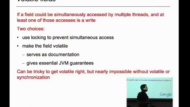 Advanced Topics in Programming Languages: The Java Memory Model смотреть онлайн