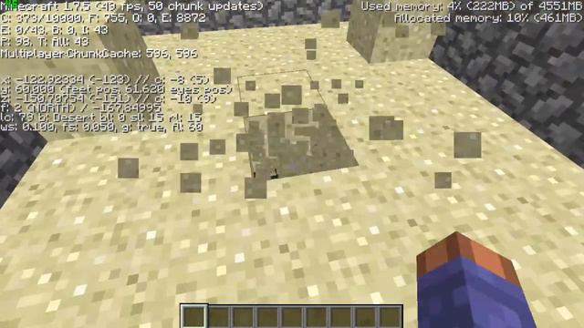 Amazing Minecraft seed 1.7.10 savannah, desert temple, dungeon смотреть онлайн