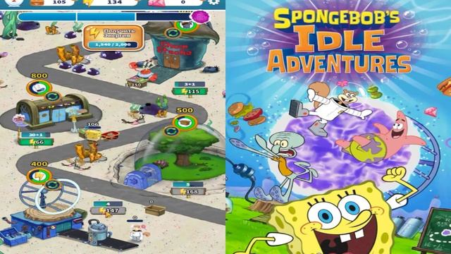 SpongeBob’s Idle Adventures Ленивые приключения Губки Боба и Компании! Встречаем НОВУЮ игру! смотреть онлайн