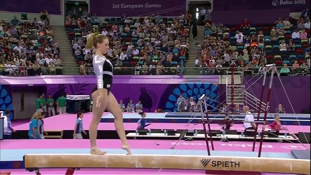 Celine Van Gerner NED BB Qual @ Baku 2015 смотреть онлайн