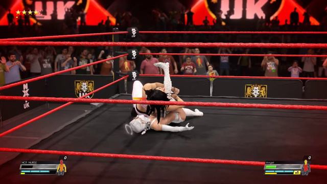 Wwe 2k22 HOT NURSE VS ANGLE смотреть онлайн