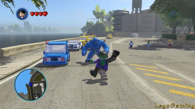 Black Hulk,A-Bomb Transformation and Fight - LEGO Marvel Super Heroes Games смотреть онлайн