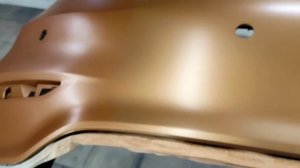 ?Ремонт заднего бампера Hyundai Solaris,снятие, покраска переходом по базе?