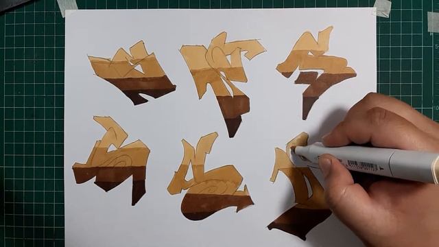 ตัวอักษรกราฟฟิตี้ (s-S) ep.111 / Sketch font graffiti s-S смотреть онлайн