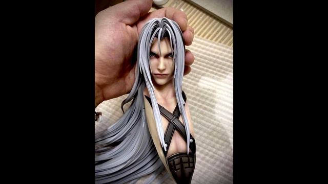 Sephiroth Statue by Dragon Studio Final Fantasy VII 1/4 scale PREVIEW! смотреть онлайн