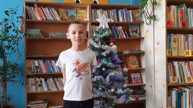 Поздравления читателей Новобейсугской детской библиотеки с Новым годом. смотреть онлайн