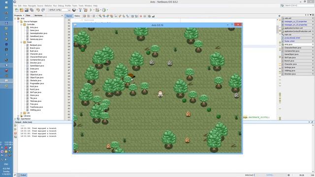 Java Netbeans Game Dev Log - part 17: Dual wielding and animal AI! смотреть онлайн