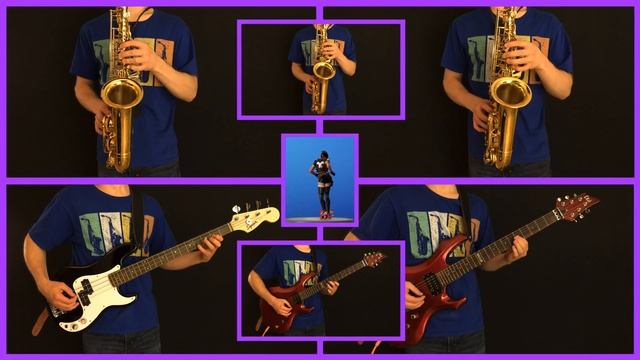 Fortnite Freewheelin' Emote - GROOVY Sax Remix смотреть онлайн