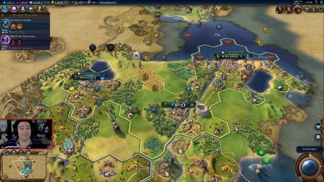 "WAT KOM JE DOEN?" - Civilization 6 - Aflevering 5 смотреть онлайн