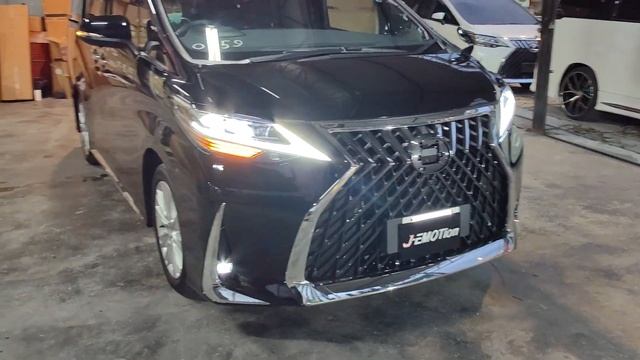 TOYOTA ALPHARD 2015-22 AGH30/35 CONVERT TO LEXUS LM BODY PARTS (J-EMOTION DESIGN) смотреть онлайн