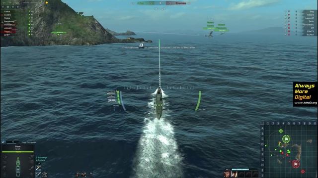 MMO Steel Ocean: первый бой на подводной лодке! Такого нет в WoWs!. Steel Ocean обзор AlMoDi смотреть онлайн