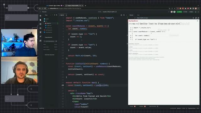 Stately Stream: useState or useReducer? смотреть онлайн