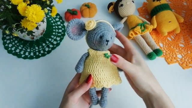 Вязаные игрушки. Сентябрь. Планы и процессы. смотреть онлайн