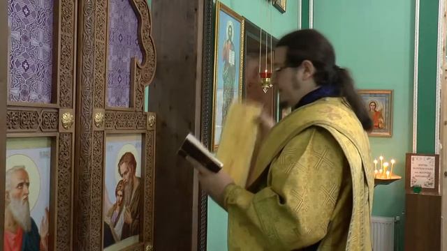 Великое освящение малого храма святых благоверных князей Петра и Февронии Муромских при храме Матро смотреть онлайн