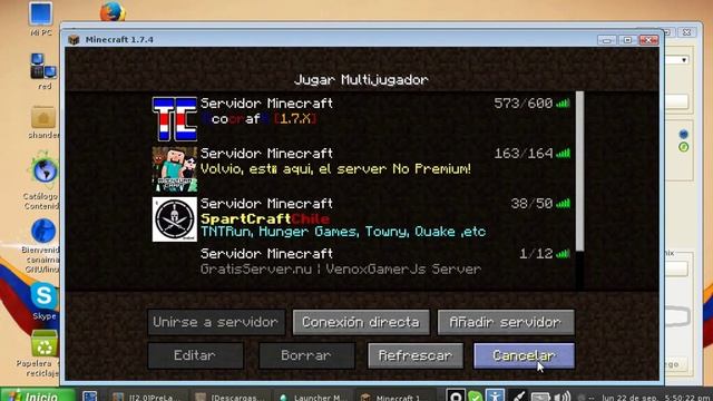 Como Descargar Minecraft 1.7_1.8 (LAUNCHER ACTUALIZABLE) Para Canamia Linux + Icono смотреть онлайн