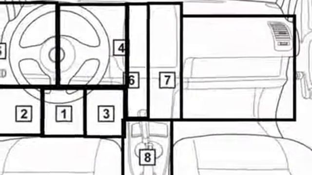 Honda Concerto  1989 08 1994 12 Diagnostic Obd Port Connector Socket Location Obd2 Dlc Data Link 61