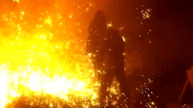 Испытание огнезащитной ткани Daletec (Норвегия) смотреть онлайн