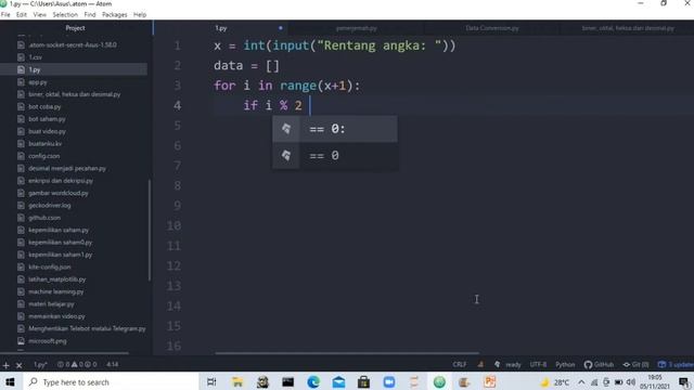 len() pada Python || Mencari Panjang List Data смотреть онлайн