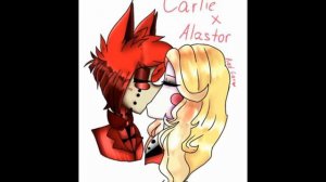 Чарли и Аластор любовь под песню "вдох"