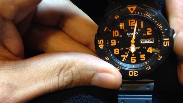 How To Set Day & Date On Casio MRW200H Watch