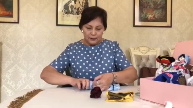 Текстильная кукла в народном татарском женском костюме смотреть онлайн