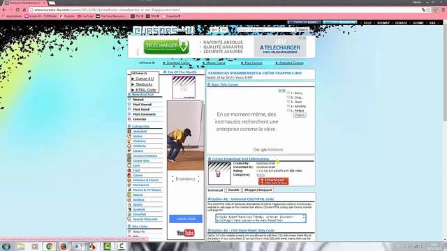 [ TUTO ]:1 Comment changer le curseurs de souris ? смотреть онлайн