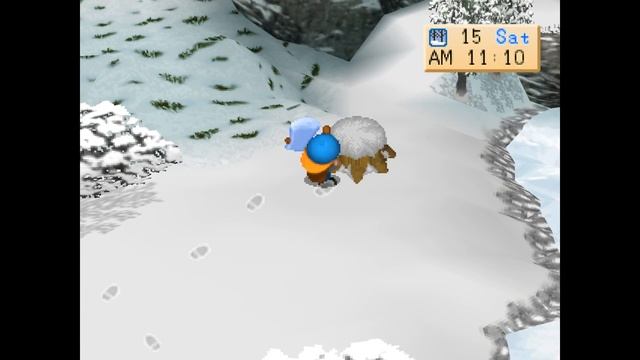 Harvest Moon Back to Nature - 96 - Winter Mining While Sleepy смотреть онлайн