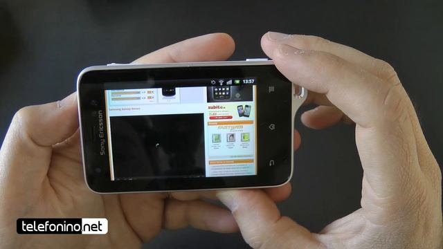 Sony Ericsson Xperia Active videoreview da Telefonino.net смотреть онлайн