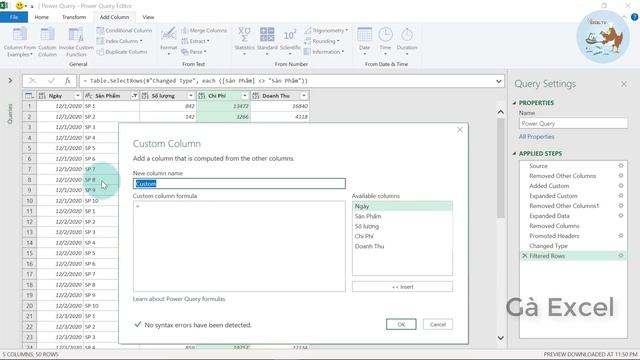 Copy dữ liệu tự động từ nhiều file vào 1 file sử dụng Power Query trong Excel смотреть онлайн