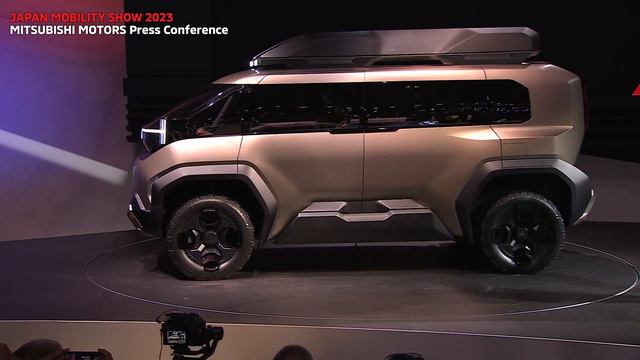 JAPAN MOBILITY SHOW 2023 三菱自動車プレスカンファレンス смотреть онлайн
