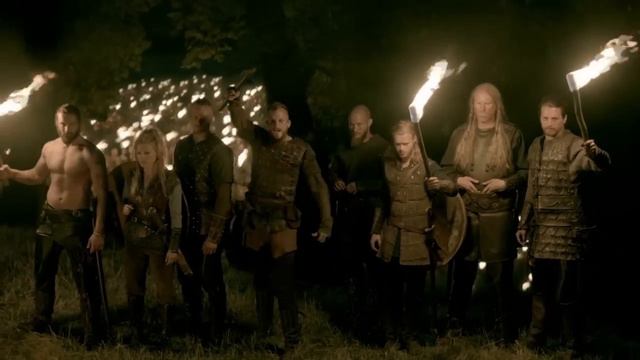Vikings s03e07 "Paris" - Floki's War Chant "Skeggǫld, Skálmǫld, Skildir ro Klofnir" смотреть онлайн