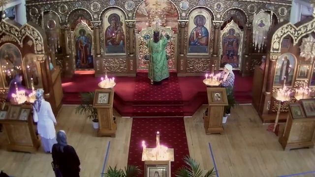 Литургия. Неделя Всех Святых 14.6.2020, 10:00 смотреть онлайн