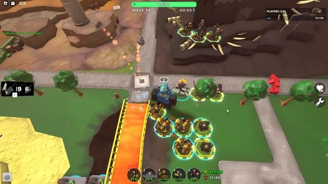SOLO HARDCORE WAVE 50 WITH OP GOLD SOLDIER + GOLD MINI | ROBLOX TOWER DEFENSE SIMULATOR смотреть онлайн