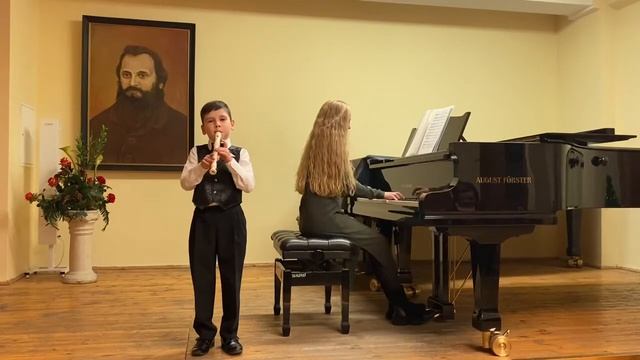 Сергеев Тимофей 7 лет (блокфлейта) - Блюз смотреть онлайн