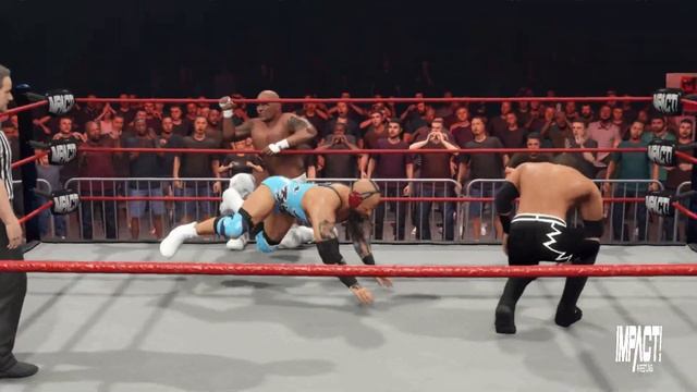 Motor City Machine Guns vs Josh Alexander & Eric Young / Tag Team Match / Impact #1006 / WWE 2K23 смотреть онлайн