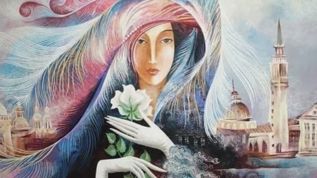 Женщина летающая