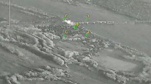 Удар "Искандером" по ВСУ у Антоновского моста/Strike at the AFU militants near Antonovskiy bridge