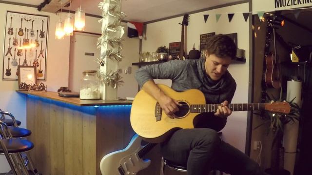 Let it snow - Acoustic fingerstyle guitar смотреть онлайн