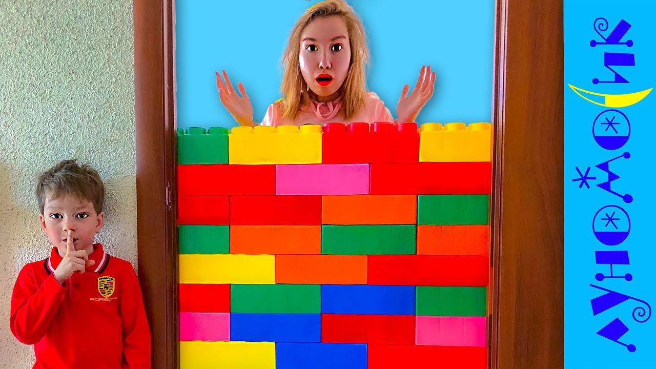 Богдан ПОСТРОИЛ стену! Света НЕ МОЖЕТ выбраться!