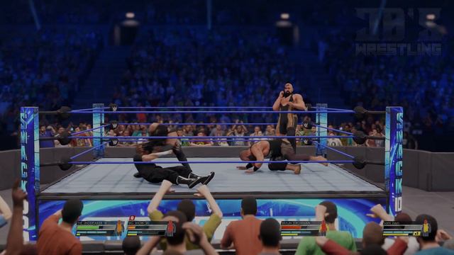 8-Man Battle Royal Match #1 | WWE 2K22 | 4K смотреть онлайн