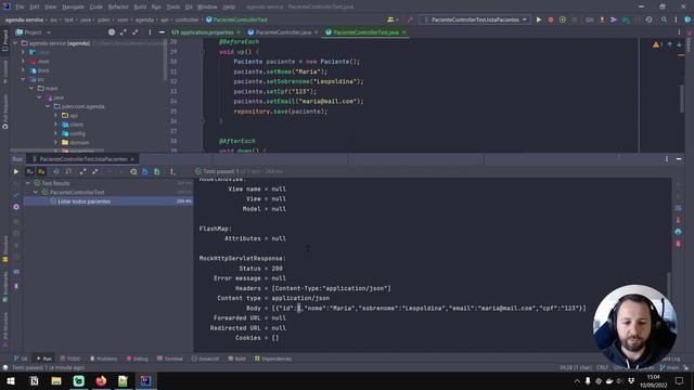 Microserviço em Java - Testes de Integração/Sistema com MockMvc смотреть онлайн