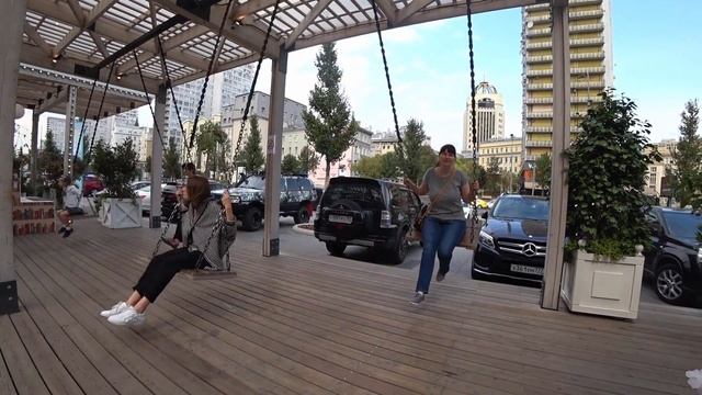 Прогулка по Москве 2018 ч.2 Новый арбат смотреть онлайн