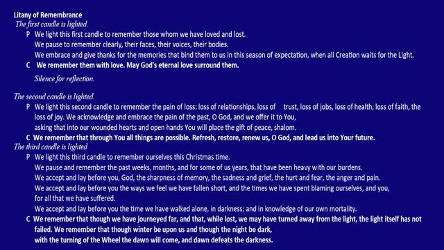 The Longest Night , Worship with Holy Communion смотреть онлайн