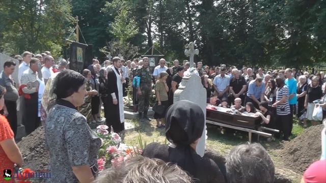 Похорон Романчука 06/08/2014