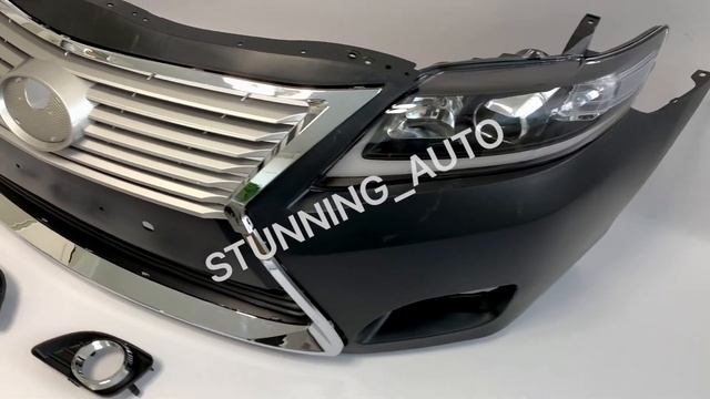 Рестайлинг в стиле Lexus Toyota Camry 40 без фонарей смотреть онлайн