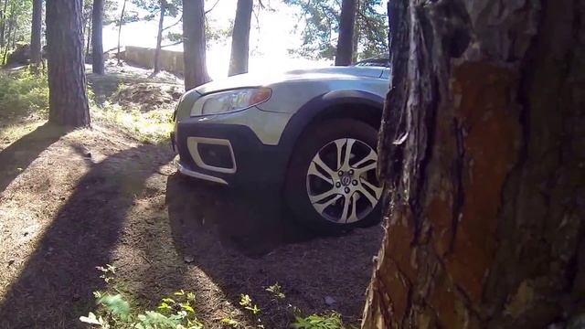 Volvo XC70 песок. D4 Polestar Off Road Sand. Бездорожье - песок. смотреть онлайн