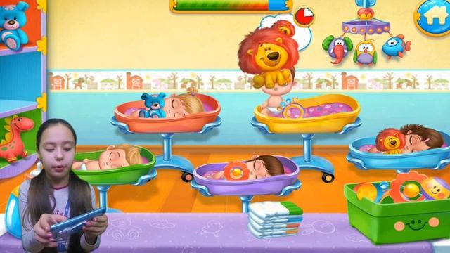 ?Мультик игра Уход за малышами | Играем и ухаживаем за детками в игре Crazy Nursery? смотреть онлайн
